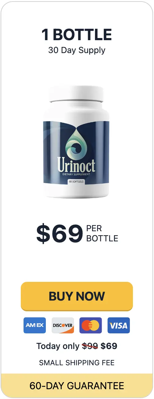 Urinoct one bottle order