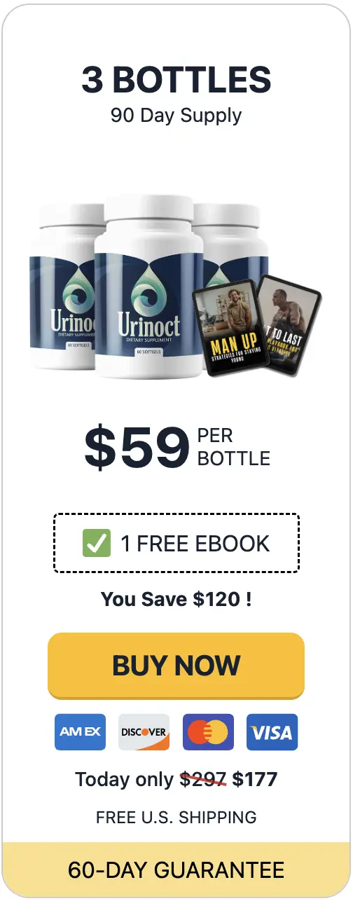 Urinoct three bottles order