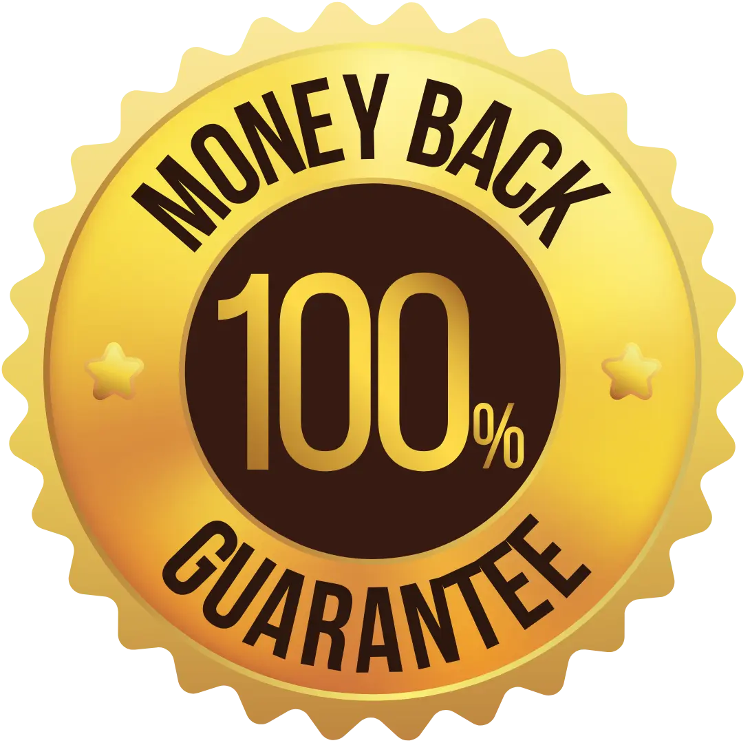 Urinoct guarantee badge